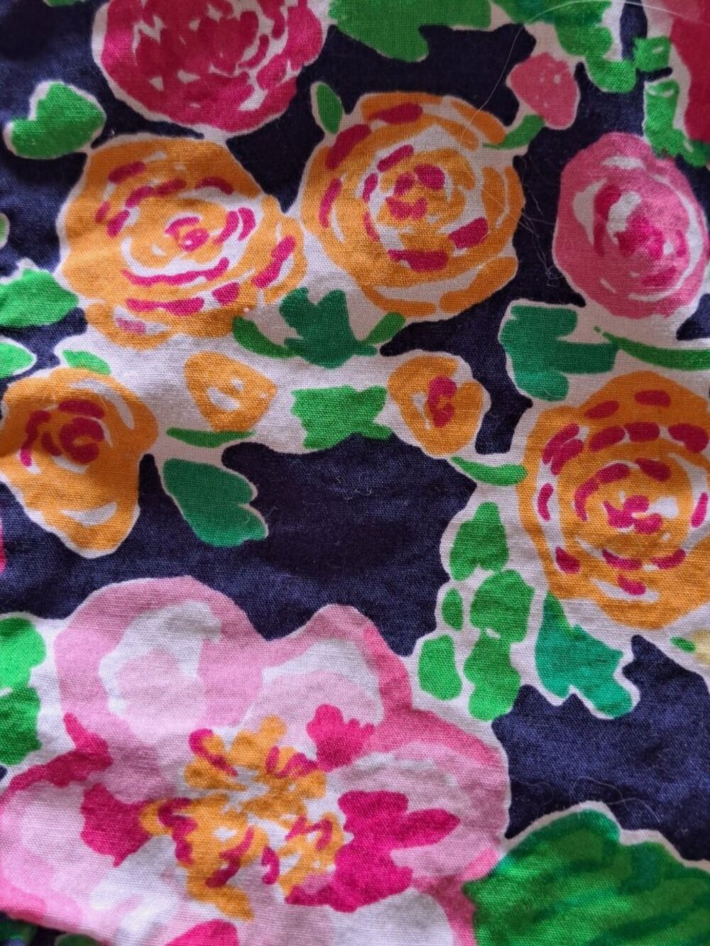Lilly Pulitzer Gardenia Floral-Print Sleeveless Peplum Top 6 Multicolor Cotton - Picture 3 of 15